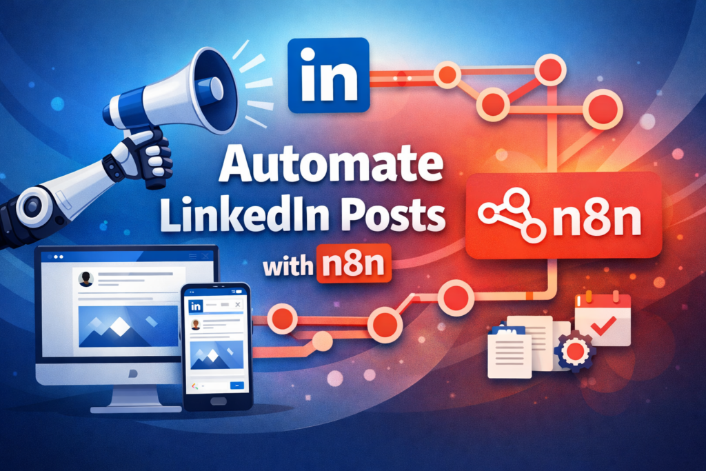 How to make linkedin Post assistant with n8n