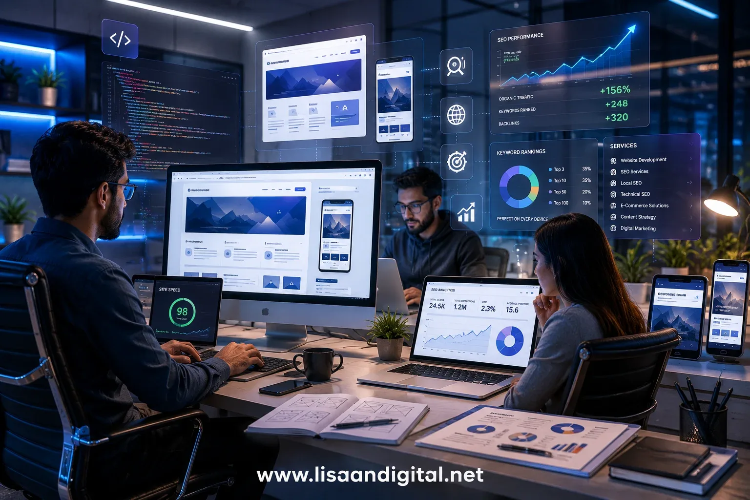 Lisaan Digital & Software House Website Development Services and Ai Automation Companies