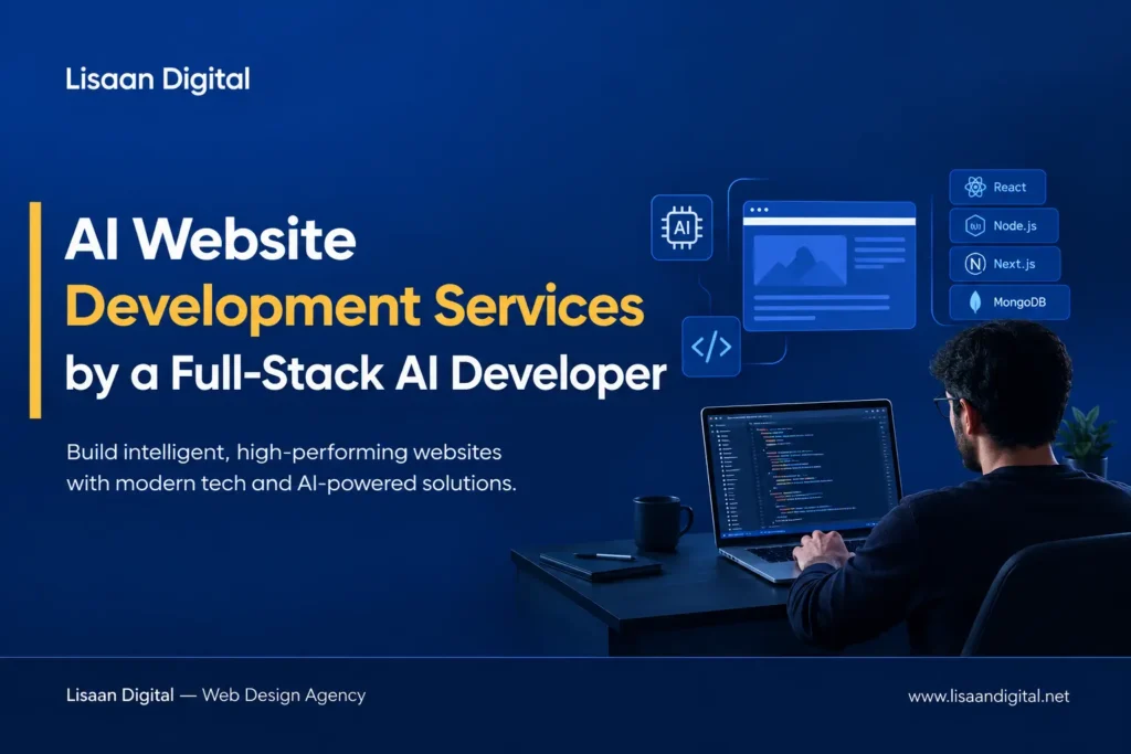 AI Website Development Services by a Full-Stack AI Developer