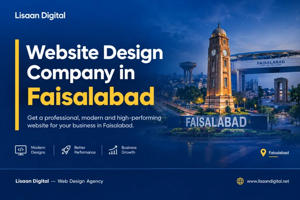Website Design Company in Faisalabad
