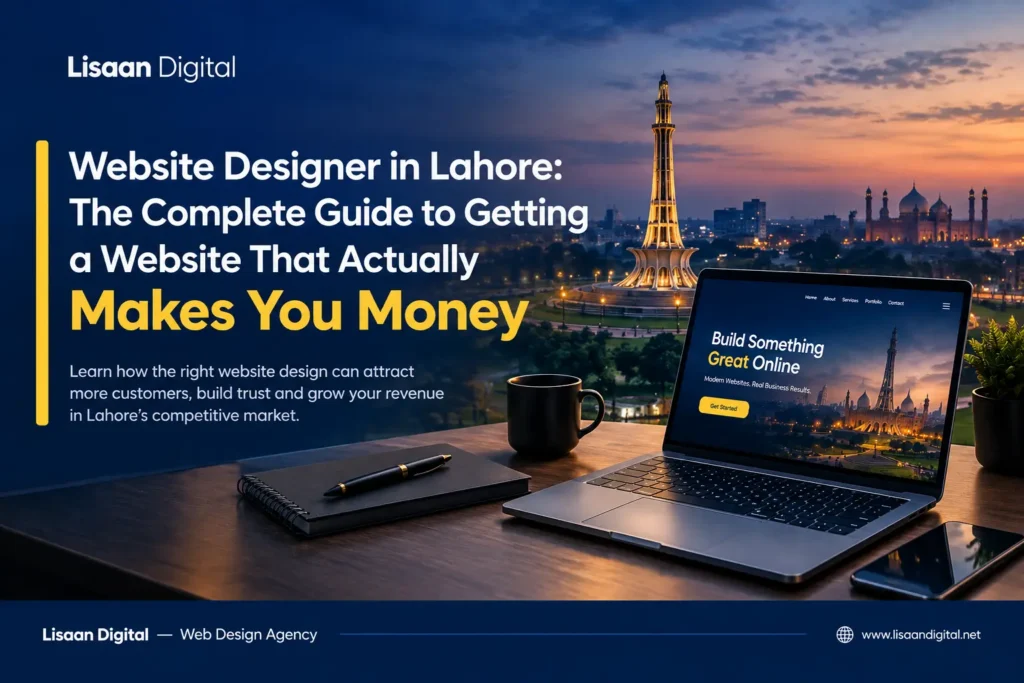 Website Designer in Lahore The Complete Guide to Getting a Website That Actually Makes You Money