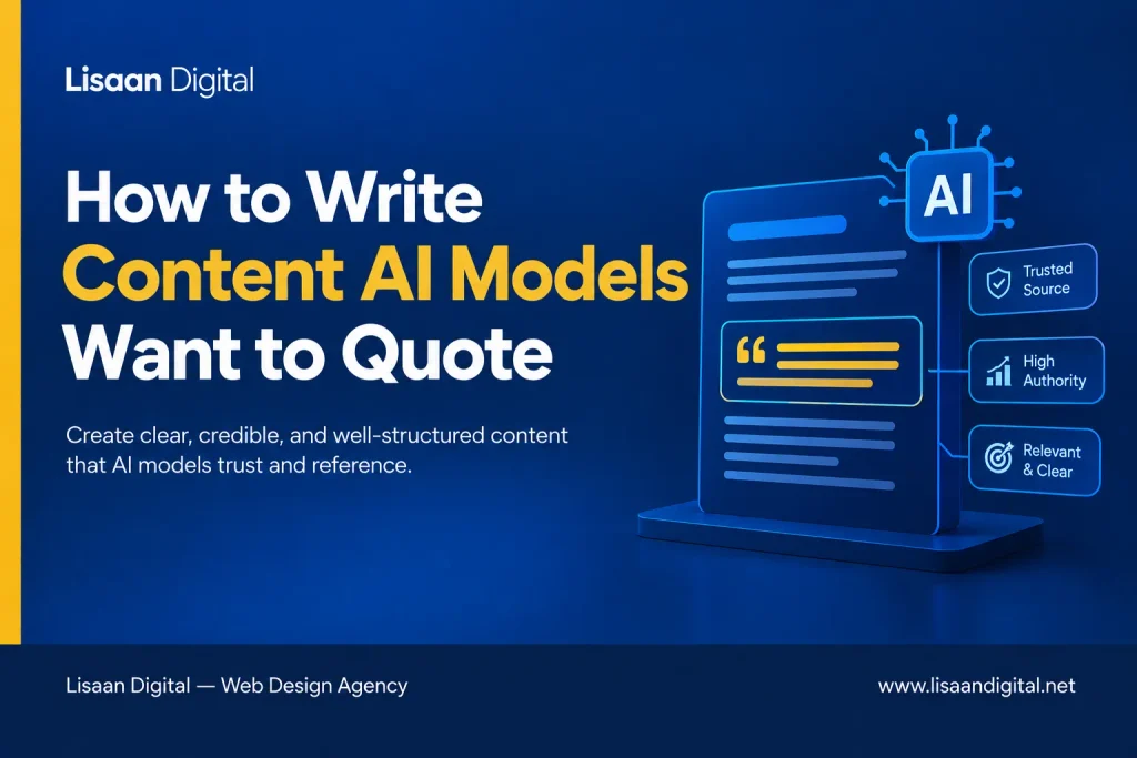 How to Write Content AI Models Want to Quote
