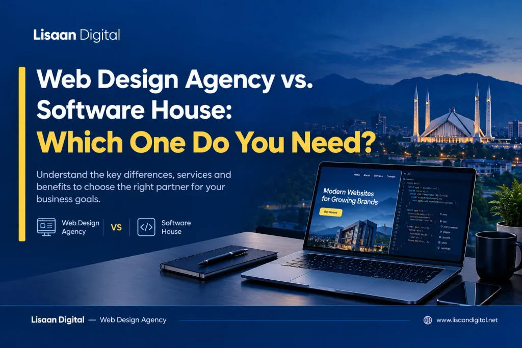 Web Design Agency vs. Software House: Which One Do You Need?